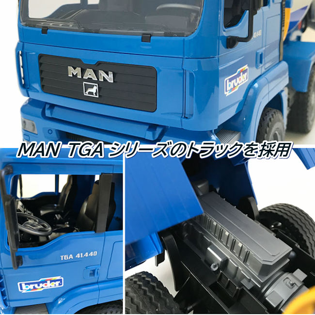 z02744 生コン ブルーダー ミキサー車 MAN TGA