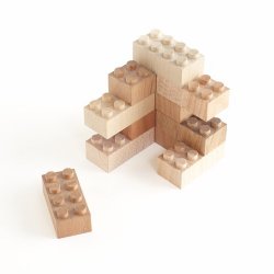 もくロックMOKULOCK木製レゴブロック