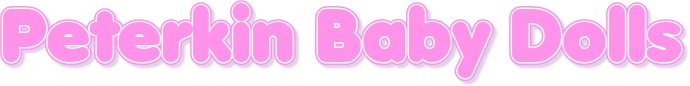 ピーターキンベビードールPeterkin Dolls World BabyDolls お人形 胴体は柔らかい布製、足・腕・頭部はPVC製